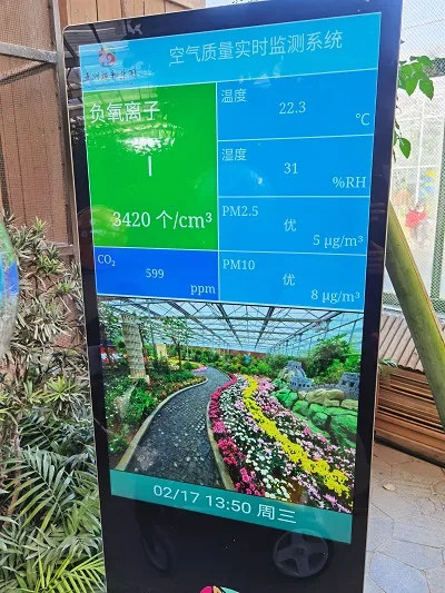 HY-3000景区负氧离子监测系统